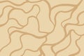 Golden beige abstract fluid pattern with gentle swirls and warm gradients Royalty Free Stock Photo